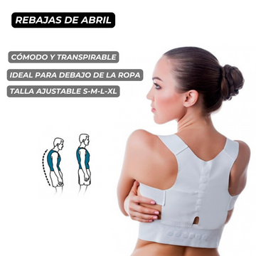 Corrector de Postura Magnético ajustable - LiftPro™
