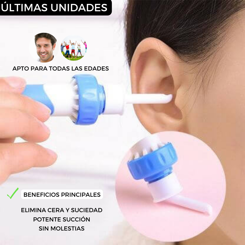 Limpiador de Oídos Ultrasónico - OtoTun™