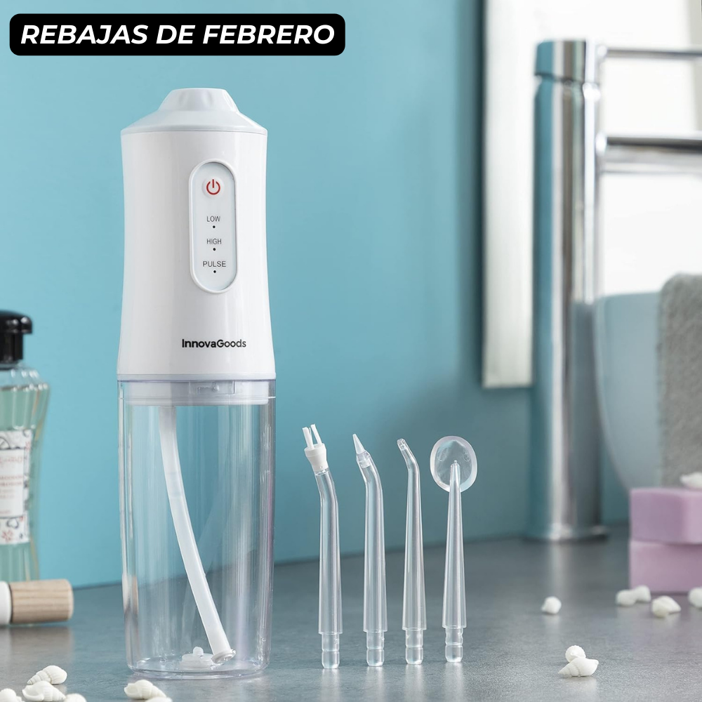 Irrigador Dental Ultrasónico - BioSmile® (Incluye 4 Cabezales)